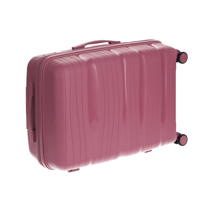 Utazóbőrönd, fáradt rózsaszín