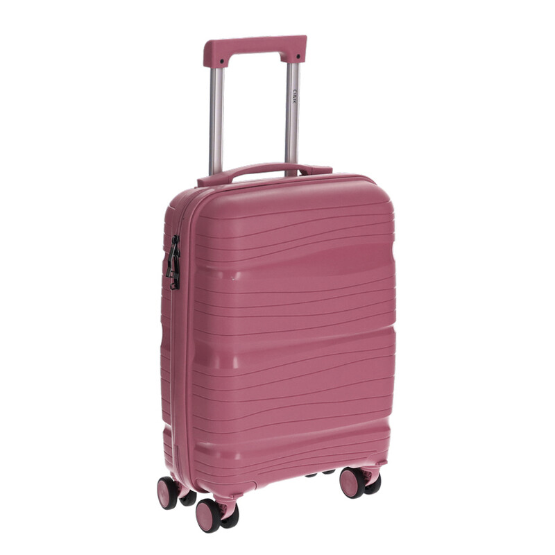 Utazóbőrönd, fáradt rózsaszín