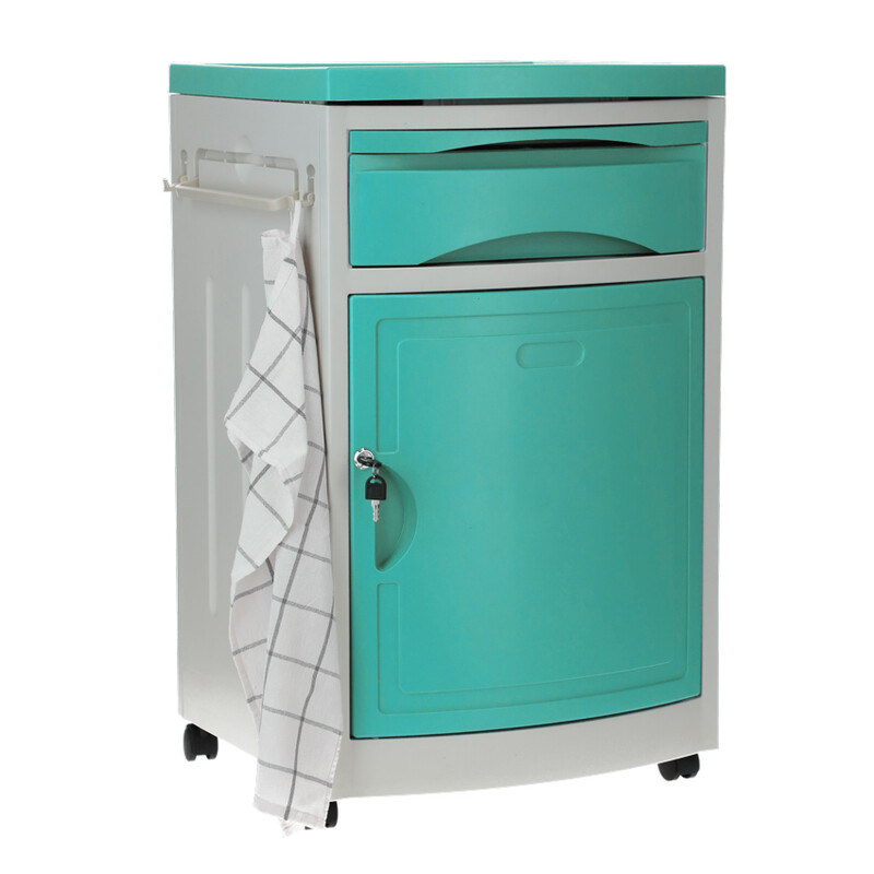 MEDIK műanyag éjjeliszekrény, mentazöld