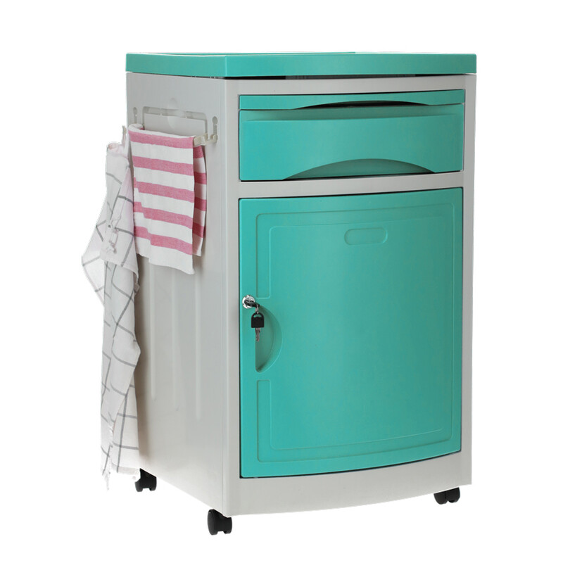 MEDIK műanyag éjjeliszekrény, mentazöld