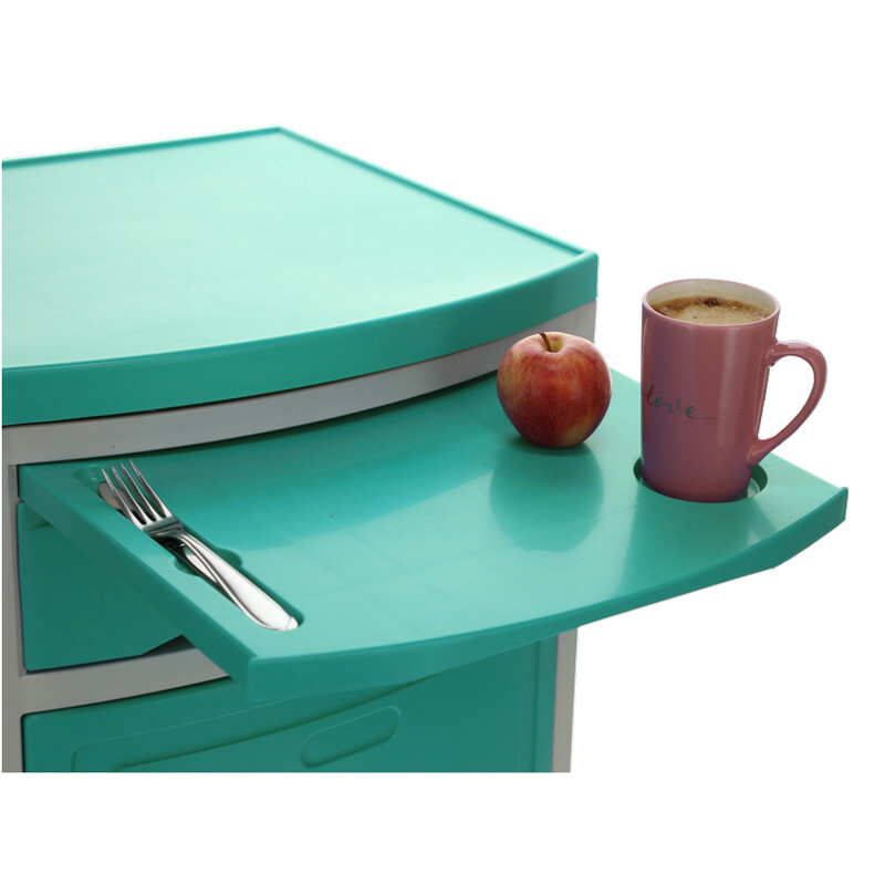 MEDIK műanyag éjjeliszekrény, mentazöld