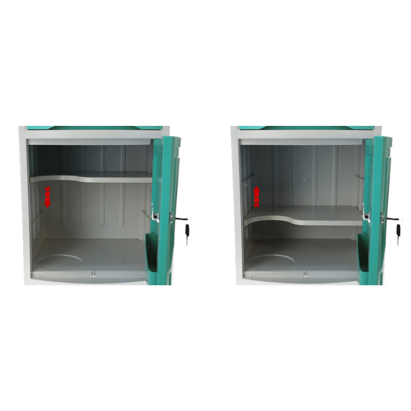 MEDIK műanyag éjjeliszekrény, mentazöld