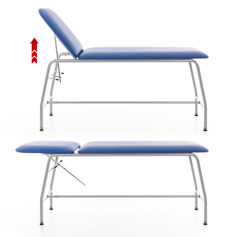 Vizsgálóágy, kék színű