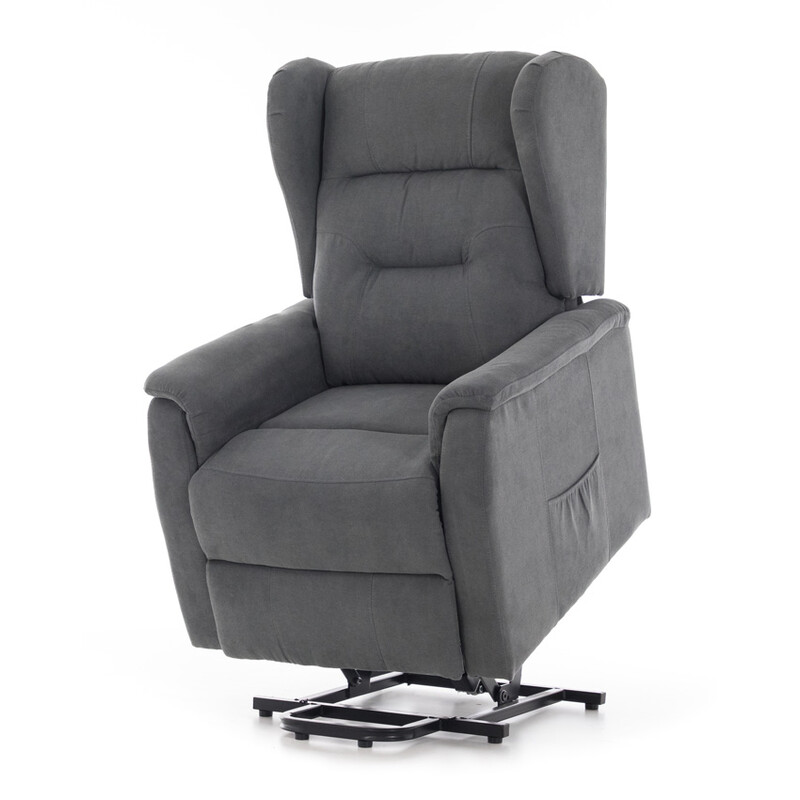 COMFORT+ dönthető masszázsfotel, antracit szövet