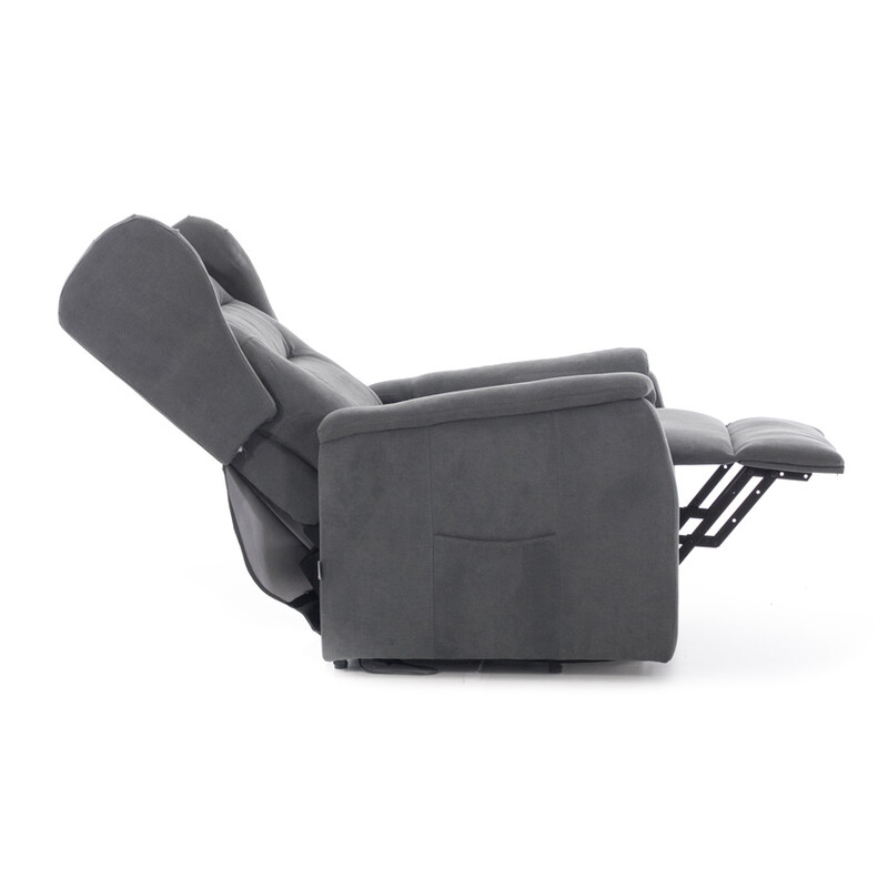 COMFORT+ dönthető masszázsfotel, antracit szövet