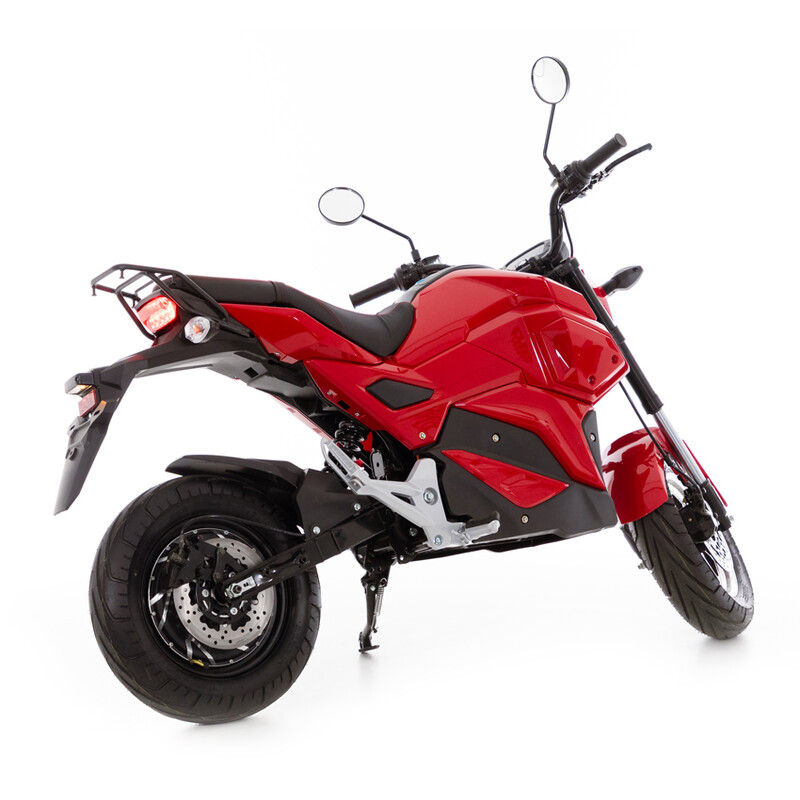 Elektromos motorkerékpár e-Flex, piros