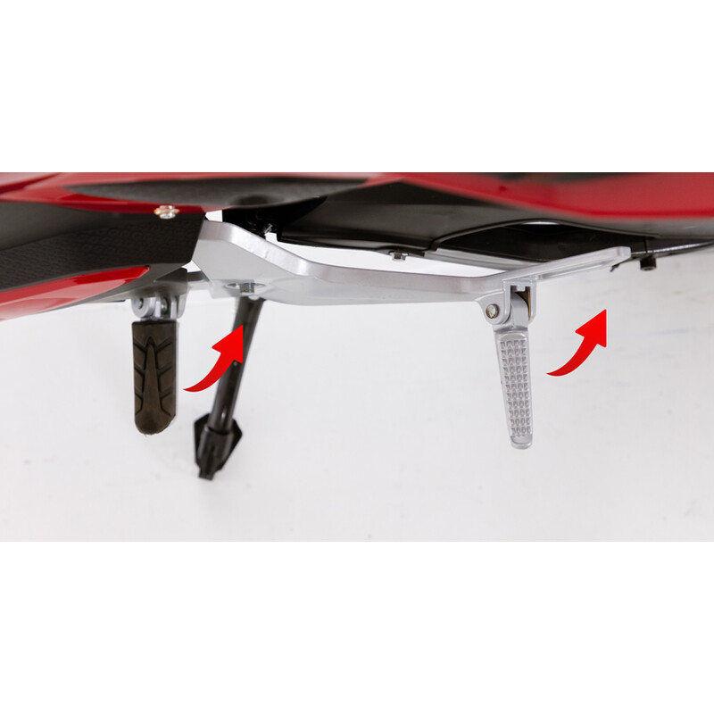 Elektromos motorkerékpár e-Flex, piros (Használt darab)