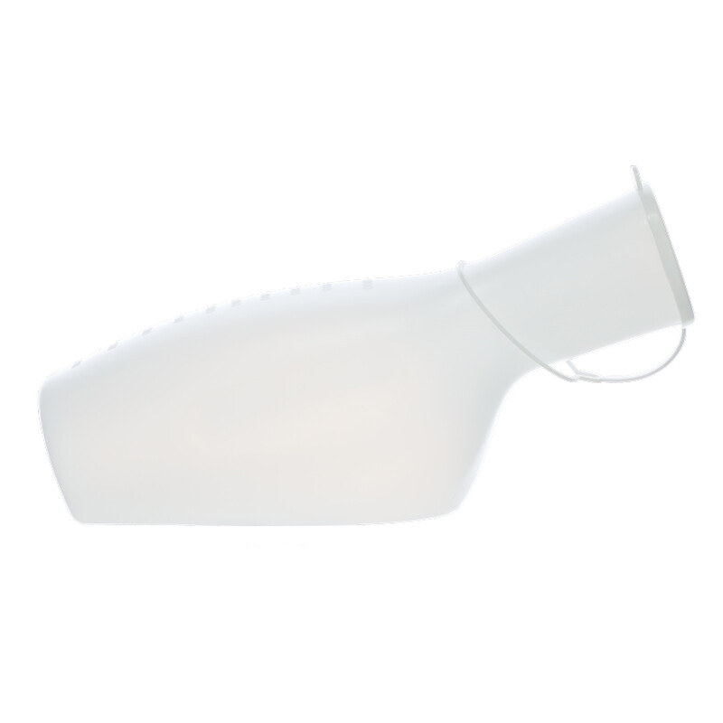 Vizelet palack tartóval és kefével