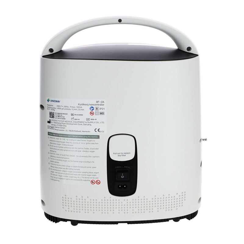 UNIZDRAV 8F-2A oxigénkoncentrátor (Használt darab)