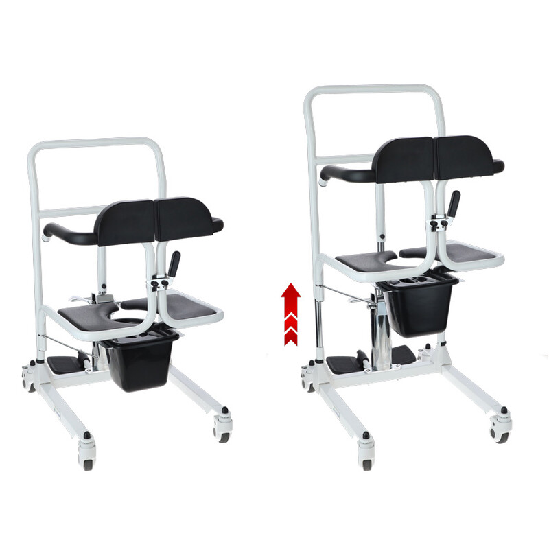 Hidraulikus betegátemelő szék WC vödörrel UNIZDRAV