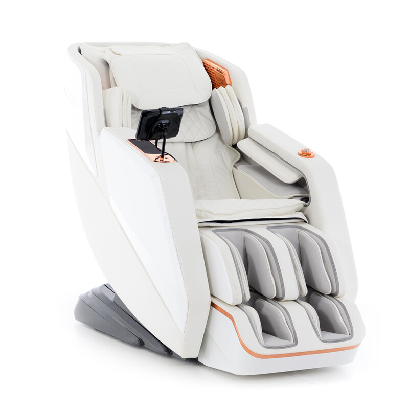 Elektromos masszázsfotel Prestige 3D MASSAGER ionizátorral, fehér (Használt darab)