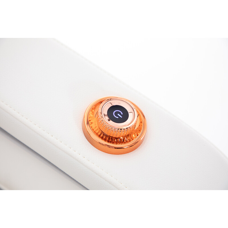 Elektromos masszázsfotel Prestige 3D MASSAGER ionizátorral, fehér (Használt darab)