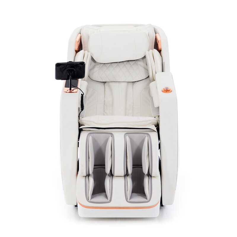 Elektromos masszázsfotel Prestige 3D MASSAGER ionizátorral, fehér (Használt darab)