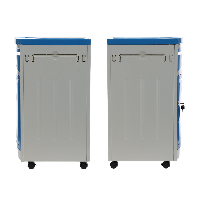 Éjjeliszekrény MEDIK műanyag, kék (Kiállított darab)