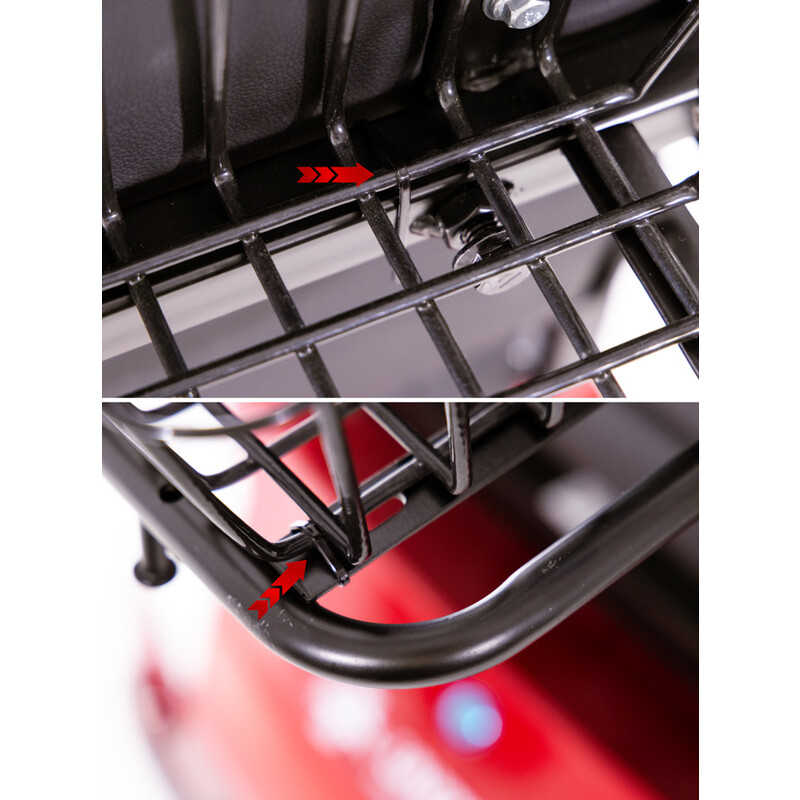 Mankó- és sétabottartó elektromos robogókhoz