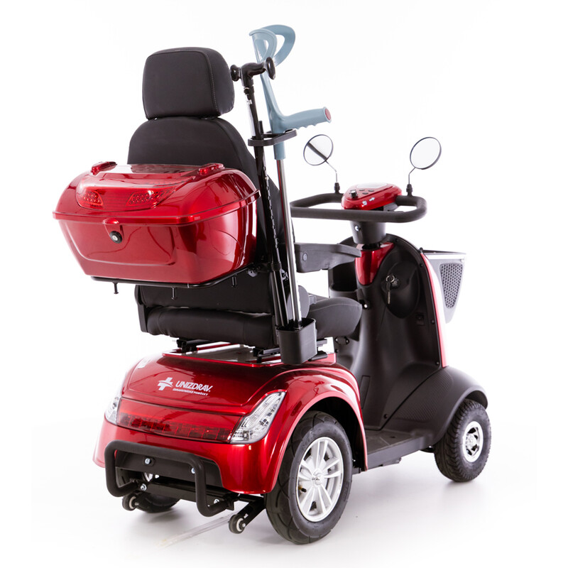 Mankó- és sétabottartó elektromos robogókhoz