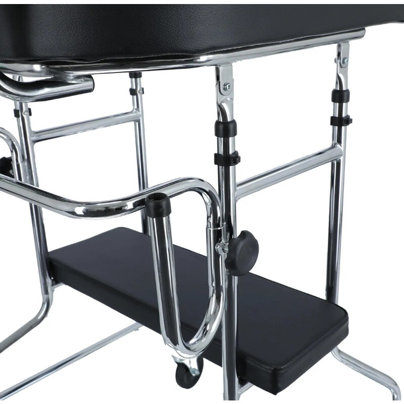 Kerekes járókeret támasztófelülettel és üléssel UNIZDRAV