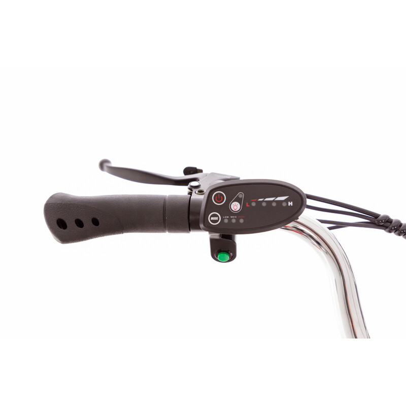 Háromkerekű elektromos kerékpár Tornado ZTECH, ezüst