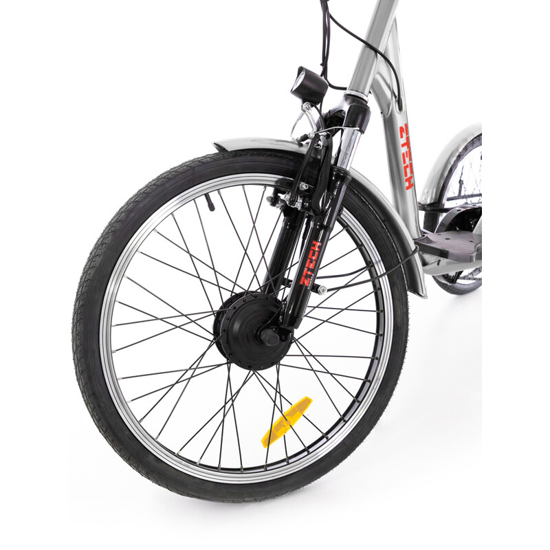 Háromkerekű elektromos kerékpár Tornado ZTECH, ezüst