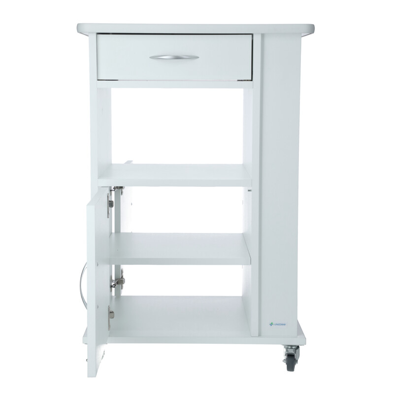 UNIZDRAV éjjeliszekrény, fehér (Használt darab)