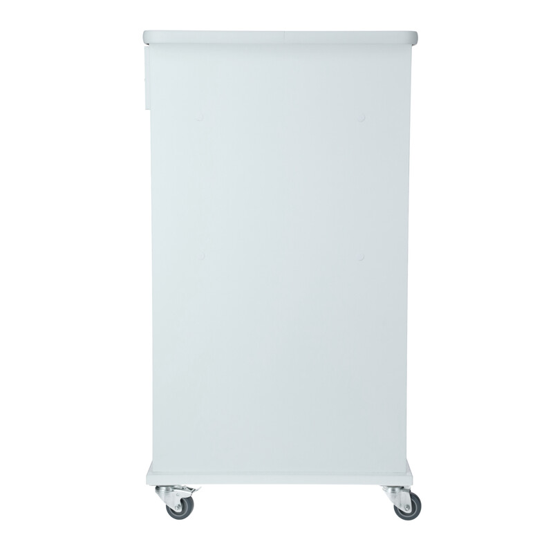 UNIZDRAV éjjeliszekrény, fehér (Használt darab)