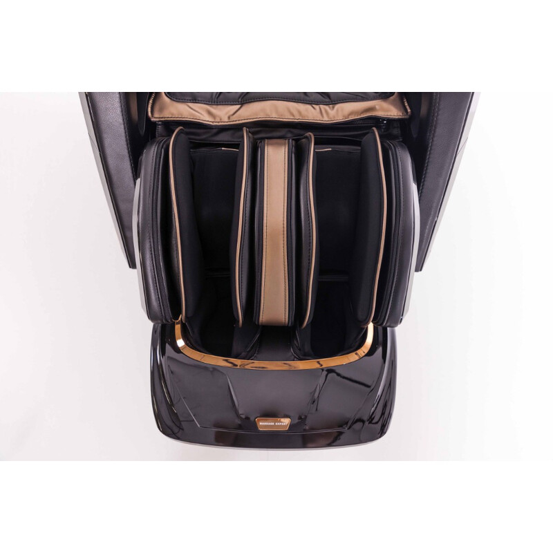 LUX 4D MASSAGER elektromos masszázsfotel, fekete-arany (Használt darab)