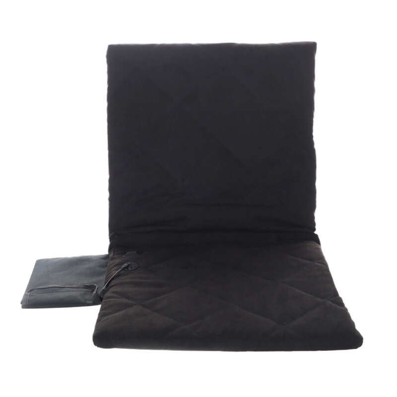 Hordozható melegítőpárna háttámlával