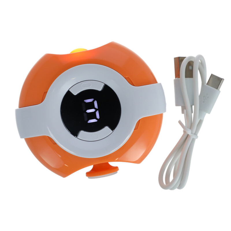 Elektromos körömvágó, narancssárga