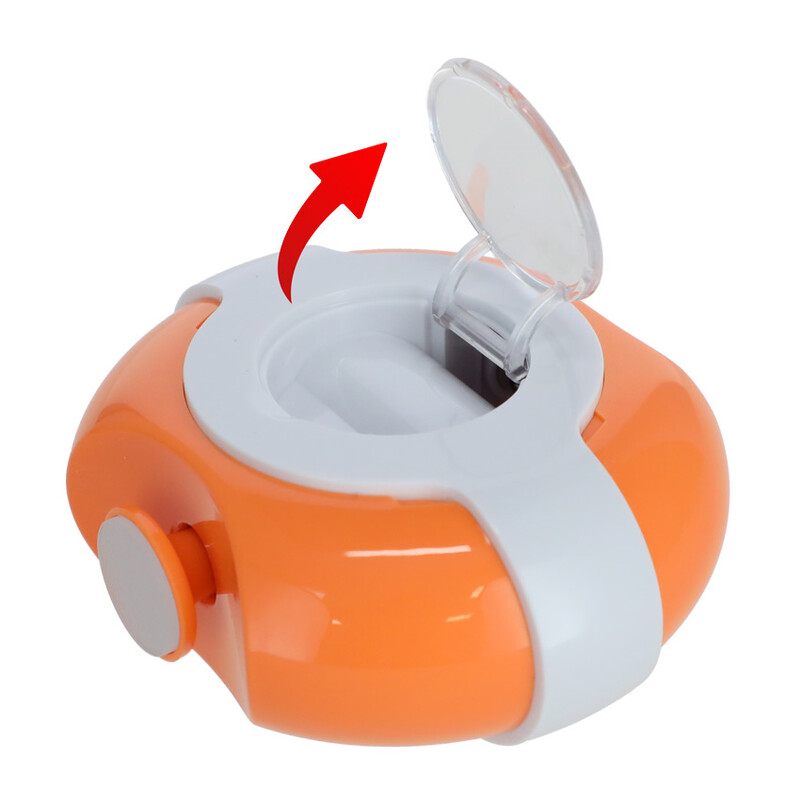 Elektromos körömvágó, narancssárga