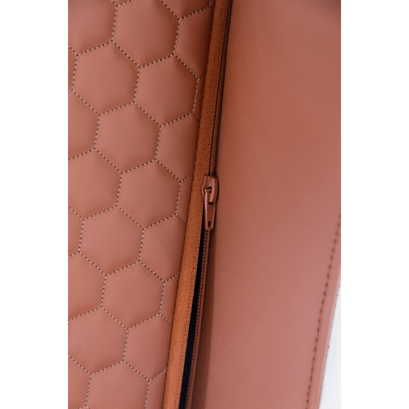 Elektromos masszázsfotel Zafír Relax, téglavörös színű (Használt darab)