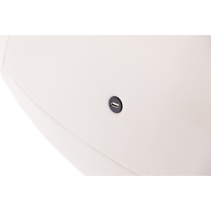 Elektromos masszázsfotel Zafír Relax, téglavörös színű (Használt darab)