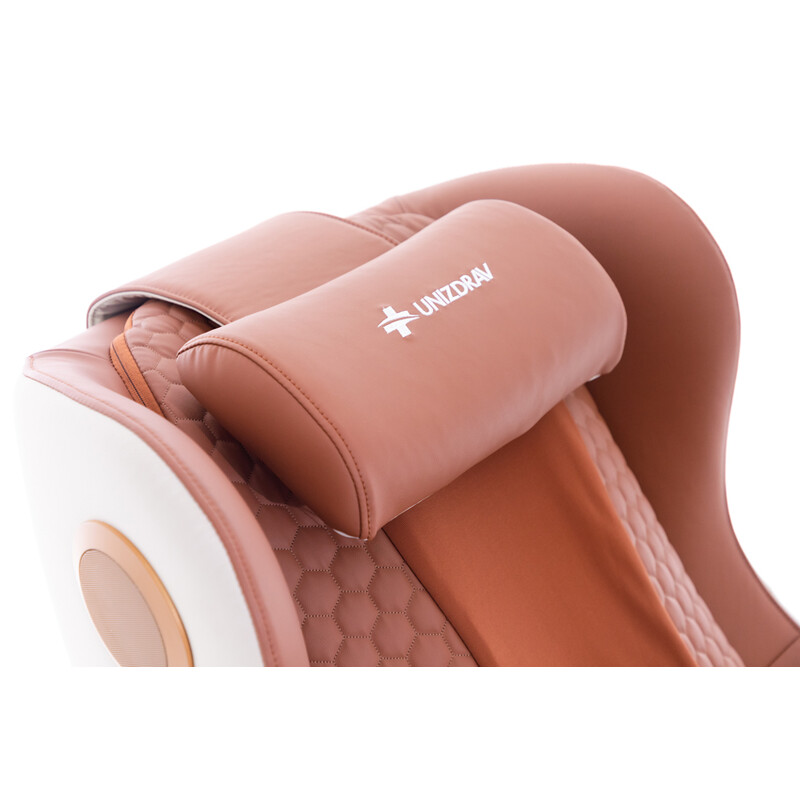 Elektromos masszázsfotel Zafír Relax, téglavörös színű (Használt darab)