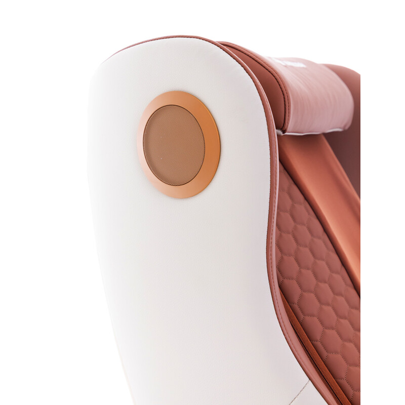 Elektromos masszázsfotel Zafír Relax, téglavörös színű (Használt darab)