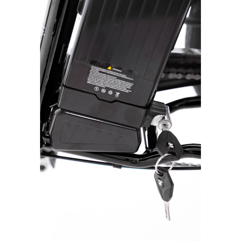 Háromkerekű elektromos kerékpár Tornado ZTECH, fekete (Használt darab)