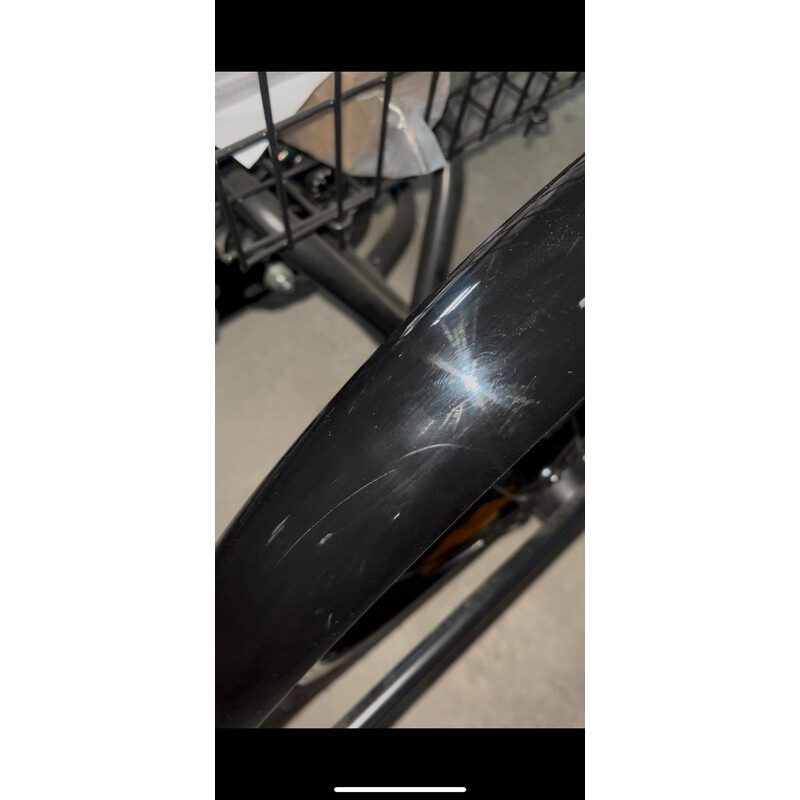 Háromkerekű elektromos kerékpár Tornado ZTECH, fekete (Használt darab)