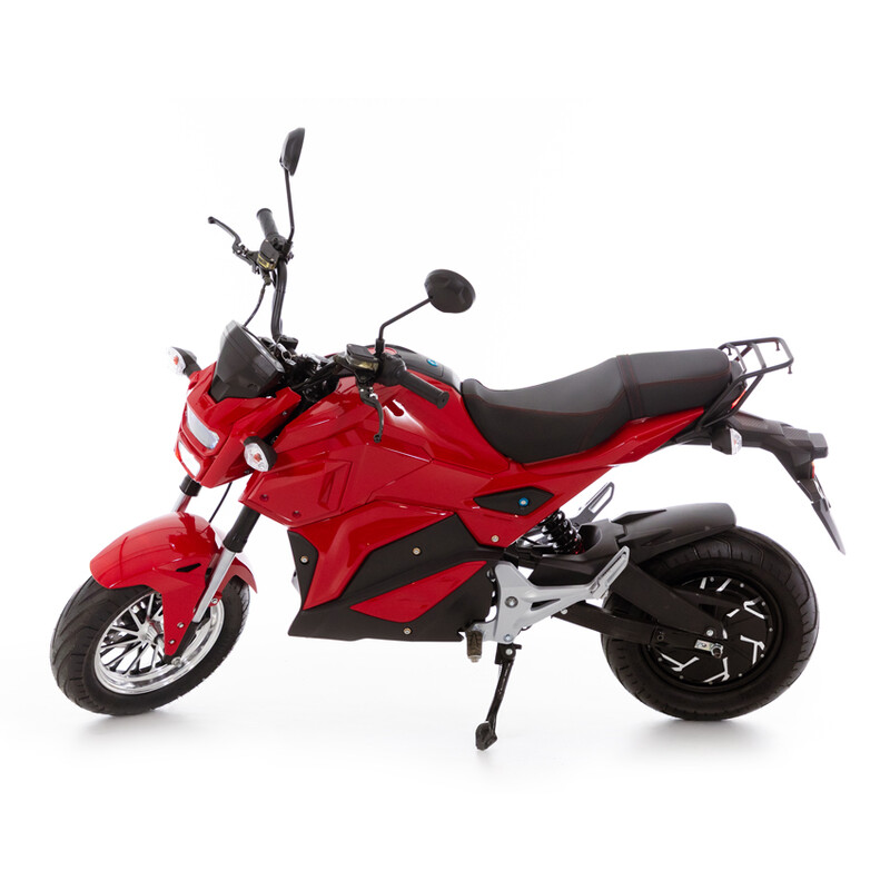 Elektromos motorkerékpár e-Flex, piros (Felbontott darab)