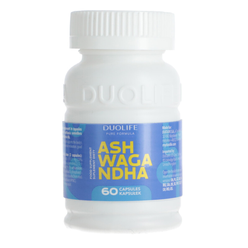 DUOLIFE Ashwagandha, 60 kapszula
