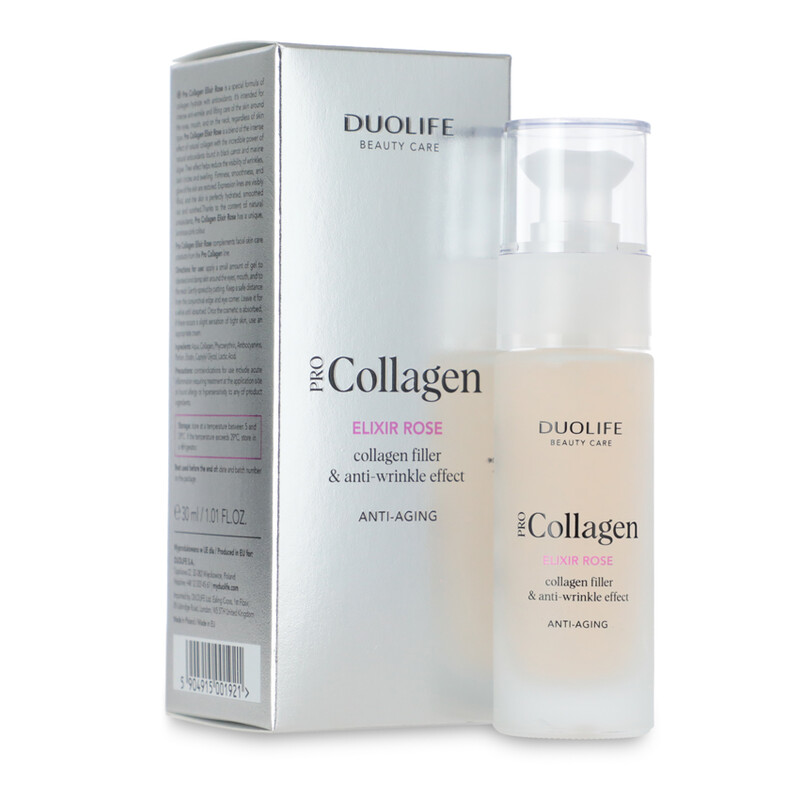 DUOLIFE Pro Collagen Elixir Rose, 30 ml