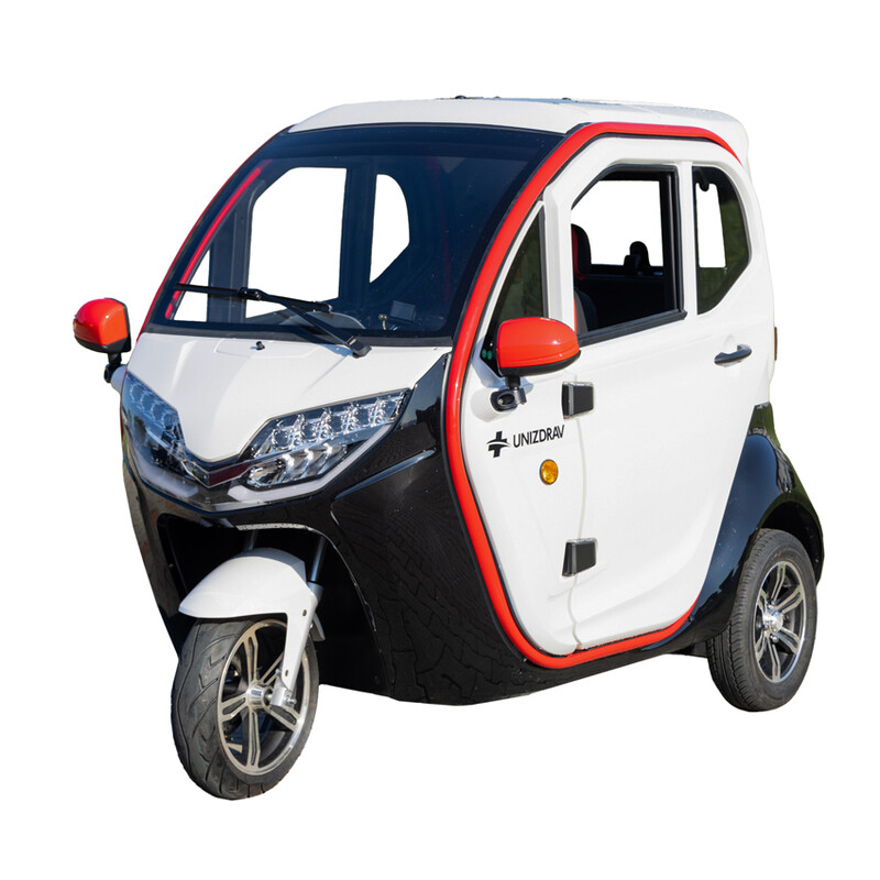 Elektromos háromkerekű robogó UNIZDRAV MiniCar (Használt darab)