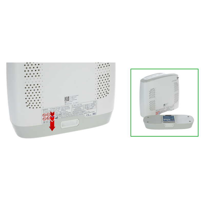 Hordozható oxigén koncentrátor Yuwell Spirit 3 (Használt darab)