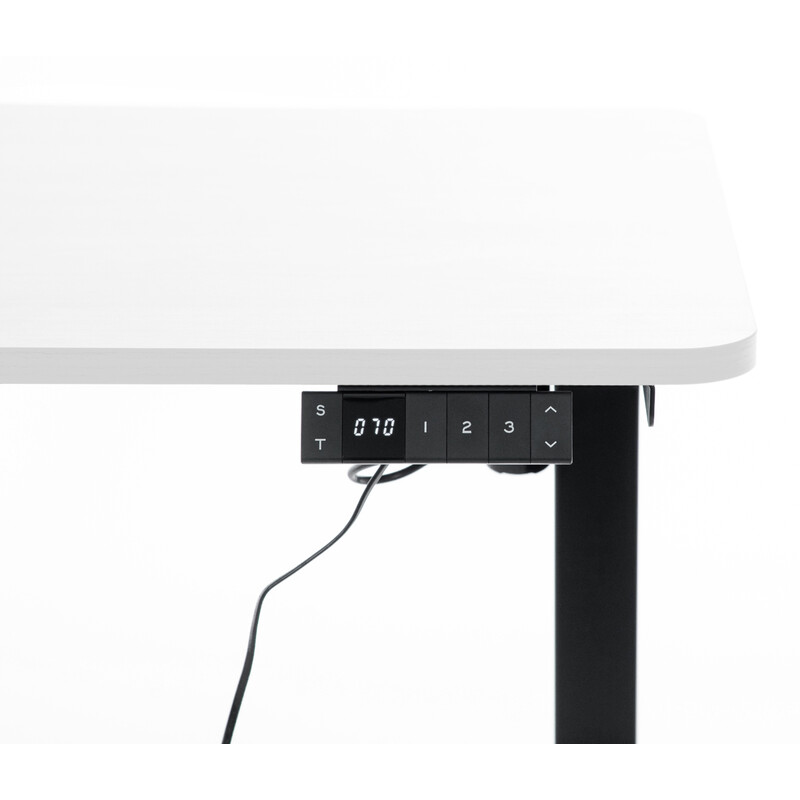 UNIZDRAV állítható magasságú íróasztal 120x60 cm, fehér