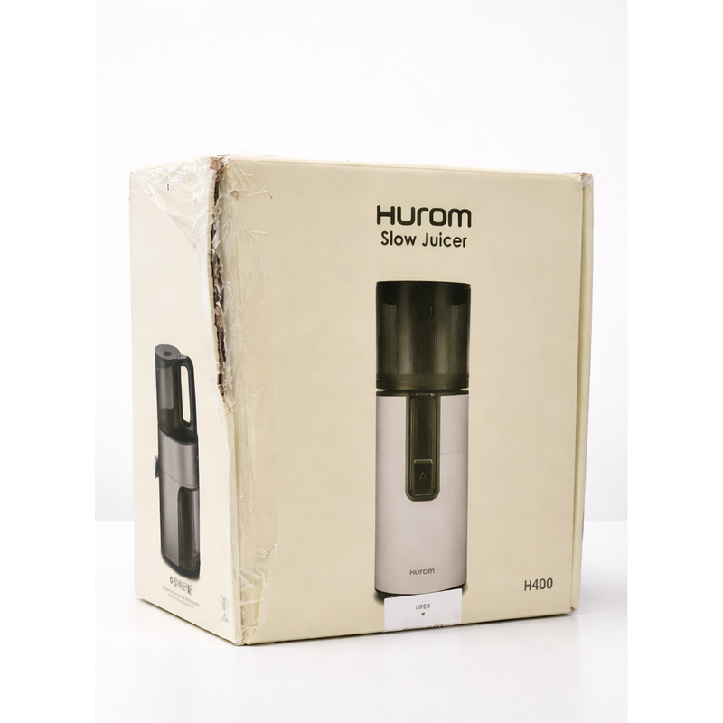 Hurom H400 zöldség- és gyümölcsprés, titánszürke ( Felbontott darab)