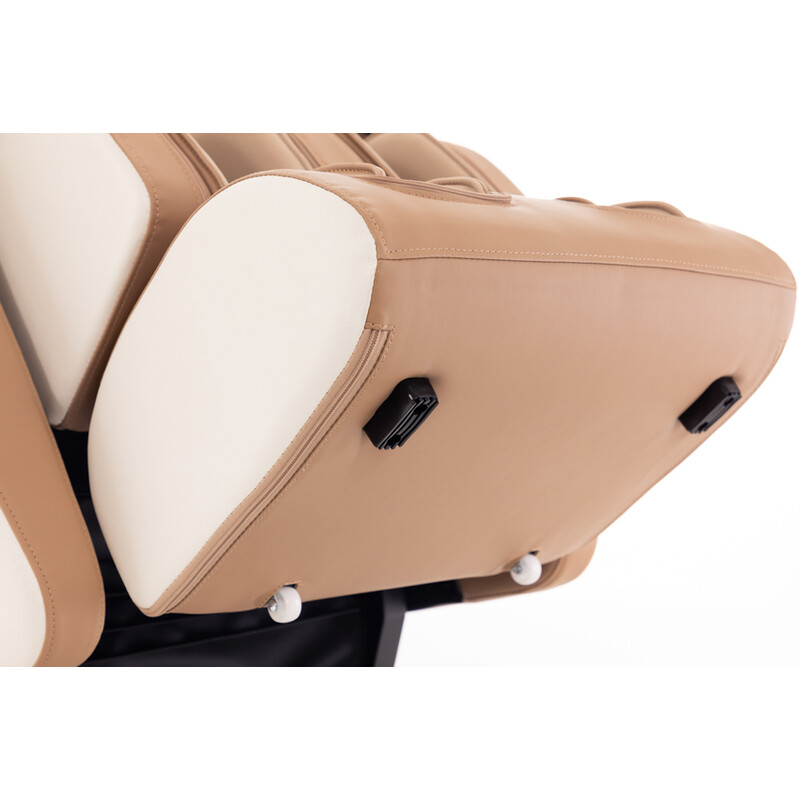 RelaxPro 3D MASSAGER elektromos masszázsfotel, fehér-barna (Használt darab)