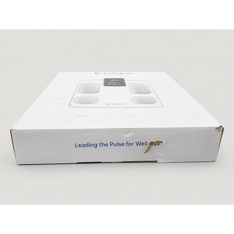 Professzionális SMART mérleg testelemző funkcióval és LED kijelzővel a fogantyún + mobil alkalmazás és Bluetooth (Felbontott darab)