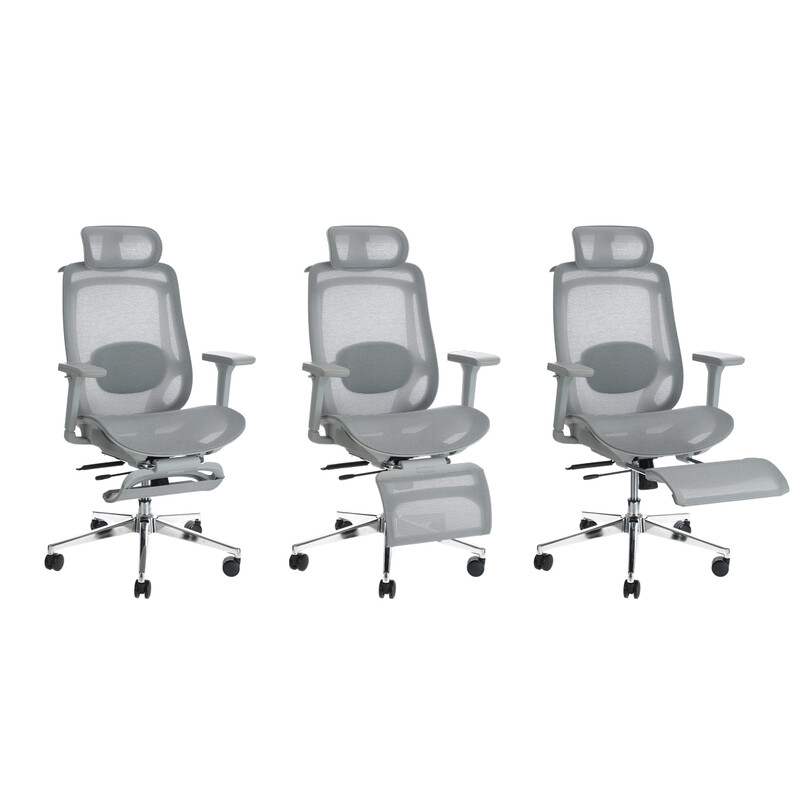 Ergonomikus irodai szék lábtartóval UNIZDRAV