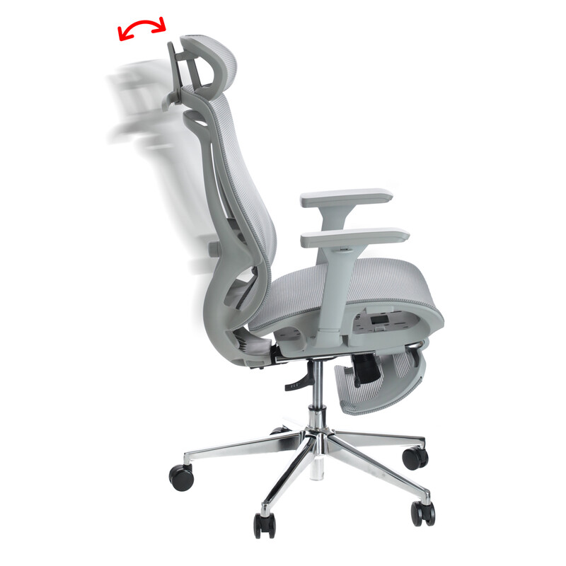 Ergonomikus irodai szék lábtartóval UNIZDRAV