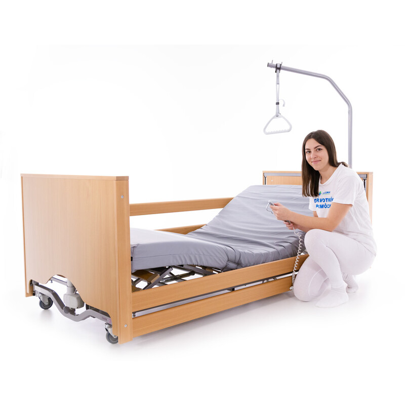 Elektromos állítható ágy COMFORT LOW– extra alacsony pozicionálási funkcióval (Használt darab)