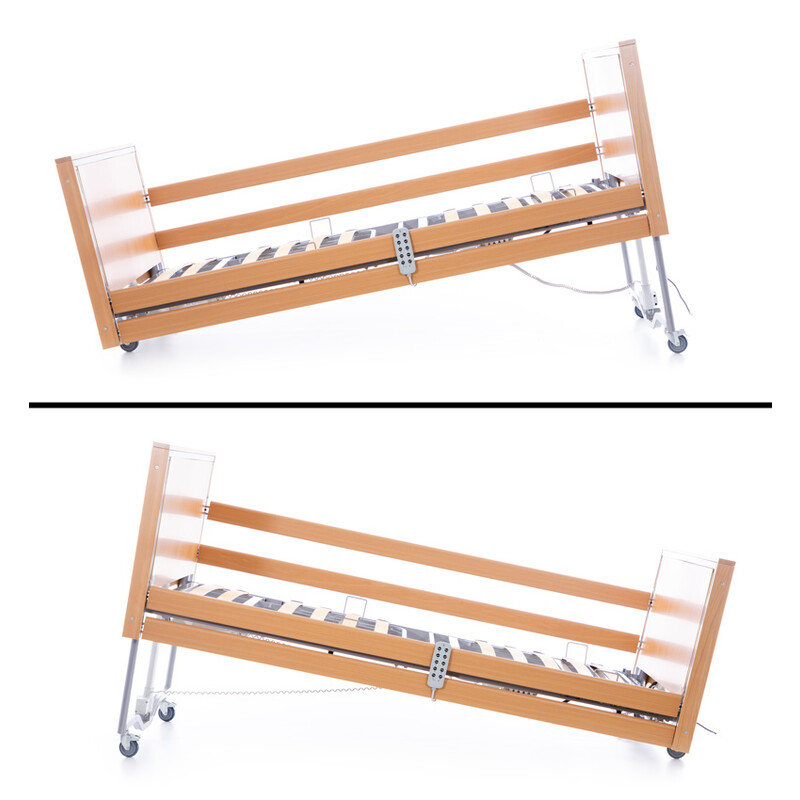 Elektromos állítható ágy COMFORT LOW– extra alacsony pozicionálási funkcióval (Használt darab)