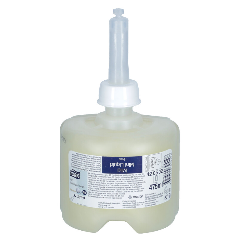 Tork Mini Premium folyékony szappan (S2), utántöltő, 475 ml (Végkiárusítás)