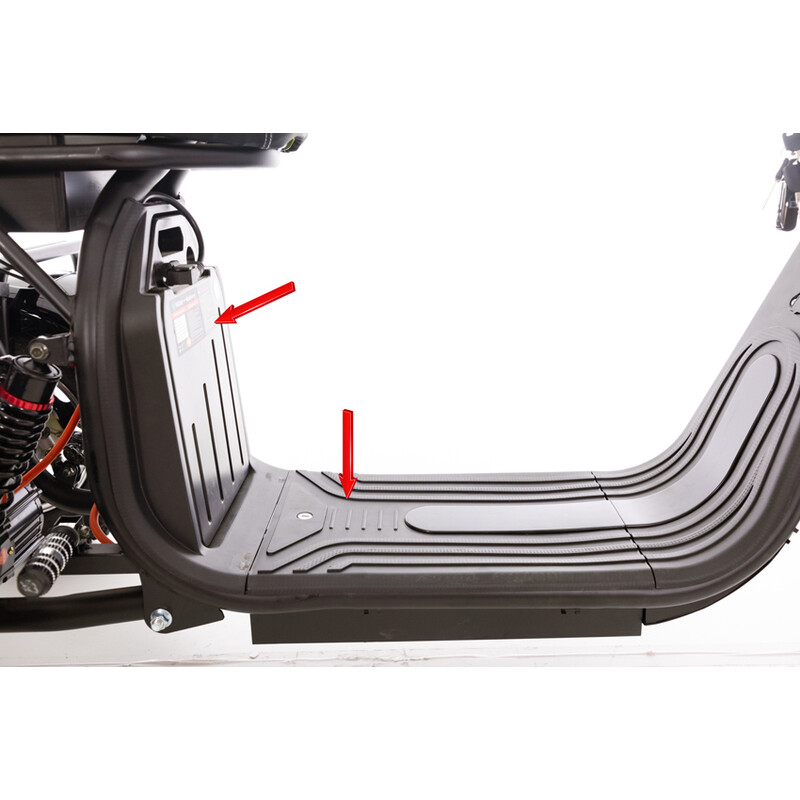 Elektromos Chopper UNIZDRAV PRO háromkerekű - erős 2000 W-os motor (Kiállított darab)